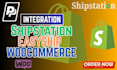 integrate shipstation shippo API easyship with wix, shopify, eccomerce