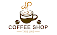 design coffee shop logo  with original concept