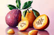 illustrate digitally realistic fruits or veggies