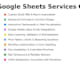 optimize data with excel, google sheets, formulas, and vba