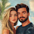 do  you anime couple art portrait
