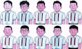 draw your character with different hairstyles