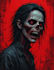 draw realistic  horror character illustration