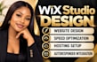 design modern wix studio redesign wix studio and wix studio website development