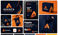 design a professional logo, branding kit, brand guidelines and brand identity