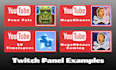 create your twitch panels