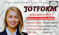 design google form, jotform,online survey, typeform, formstack,for online survey