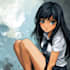 draw anime character an illustration