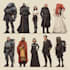 draw original fantasy sci fi characters, concept art, fanart