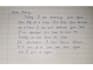 professional and nice handwritten notes and letters