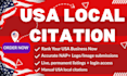 do top usa local citations manually