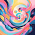 paint digital abstract art illustration