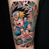 create your anime and comic custom tattoo design and illus