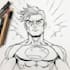 draw your favorite superhero character and comic