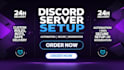do a powerful discord server setup with ai, bots, and automation within 24 hours