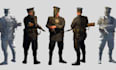 create 3d character, 3d model, character design for game