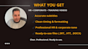 subtitles for HR training and corporate videos en fr ar