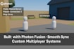 set up or fix photon fusion multiplayer in unity