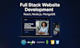do professional website design, development with react, nextjs, nodejs