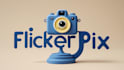 create camera mascot logo with text with any file