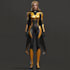 create scifi, fantasy, superhero character design