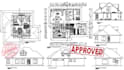 draw and stamp in autocad, PDF, floor plans, elevations, sections city permit