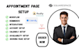 booking page on calendly acuity scheduling square site simply book me