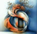 create abstract geometric digital art