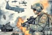 draw military themed illustrations