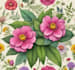 design a realistic botanical drawing