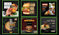 design eye catching  restaurant social media post design
