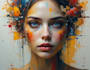 draw abstract portrait art