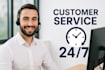 handle customer service inquiries through email, chat and calls