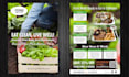 design food menu, flyer,poster and postcard within 6 hours