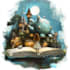 do children book illustrations, comic illustrations