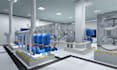 do 3d industrial boiler room, hvac, mep, boiler, chiller, water plant design