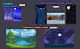 create detailed pixel art backgrounds and environments
