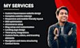 build squarespace website design, redesign squarespace website development, duda