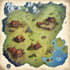 hand draw a fantasy map with digital art