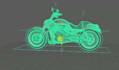fix fbx file 3d bike for animation,game,full body blender rigging,cinema 4,maya