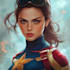 draw amazing couple superhero character