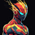 create an amazing superhero caricature character