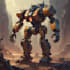 create custom mecha illustration art