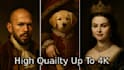 turn you and your pet into a majestic royal portrait