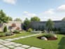 do backyard landscape design, pool realistic landscape