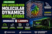 perform GPU accelerated molecular dynamics simulations using gromacs and lammps
