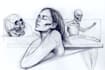 draw rough pencil sketch