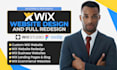 redesign wix website, build wix studio, develop wix, beehiiv website design