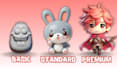 create cute chibi 3d character modeling