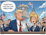 create any current political cartoon